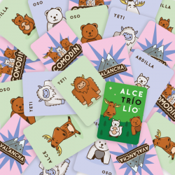 Alce, trio, lío