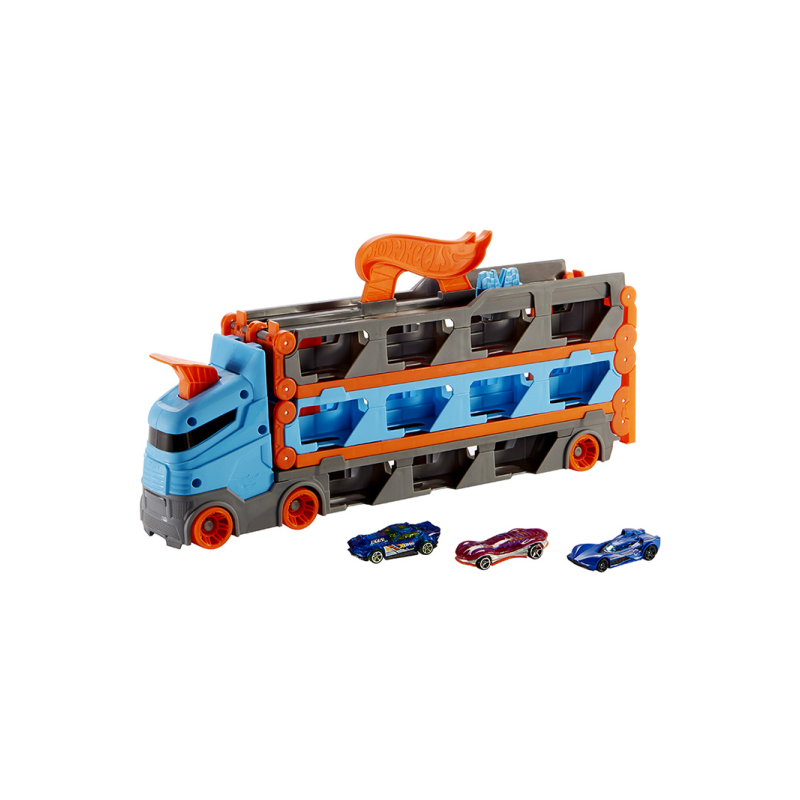 HOTWHEEL CAMION DE TRANSPORTE CONVERTIBLE