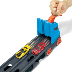 Hotwheel camion de transporte convertible