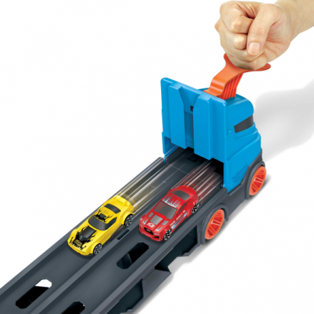 Hotwheel camion de transporte convertible