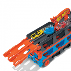 Hotwheel camion de transporte convertible