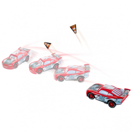 Cars rayo mcqueen derrapa y corre