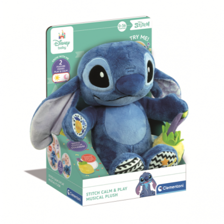 Peluche musical stitch