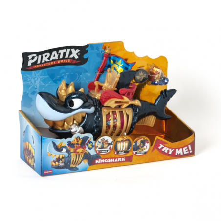 Piratix king shark golden teeth