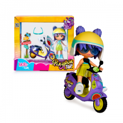 Pinypon top moto girl