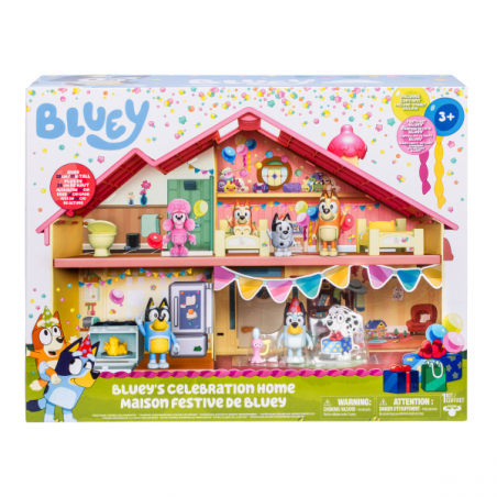 Bluey celebration home playset
