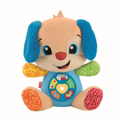 Rie y aprende peluche perrito