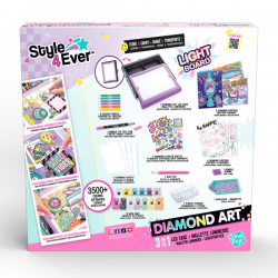 Diamond art maletín led 3 en 1