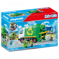 Camión de reciclaje