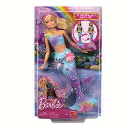 Barbie sirena florece rubia
