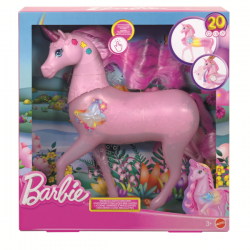 Barbie unicornio con luces...