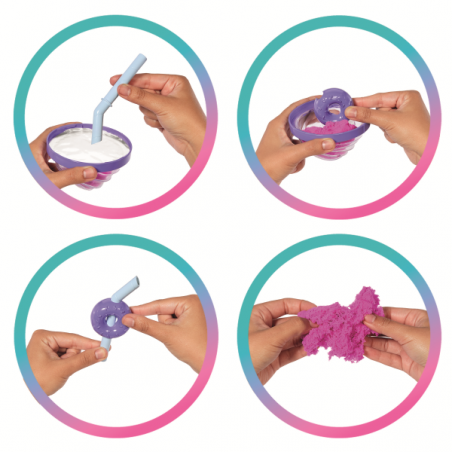 Barbie pop reveal dulces sorpresa con vaso morado
