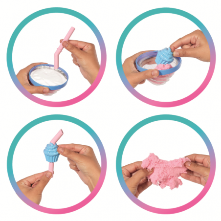 Barbie pop reveal dulces sorpresa con vaso azul