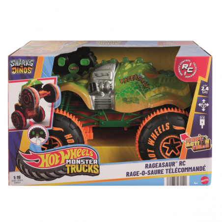Hot wheels rageasaurus radio control monster truck