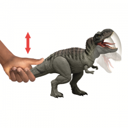Jurassic world dinosaurio de juguete t-rex ataca