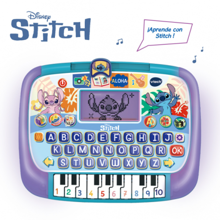 Tablet educativa de stitch