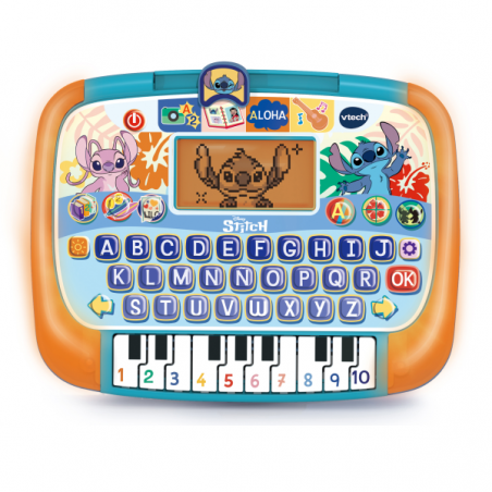 Tablet educativa de stitch