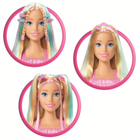 Barbie busto fashionista rubia 2025