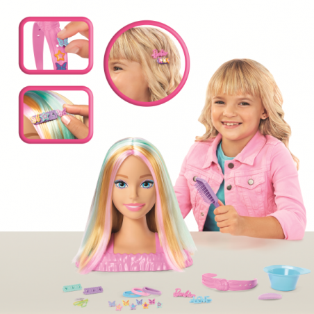 Barbie busto fashionista rubia 2025