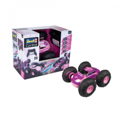 Rc 2 stunt car flip racer...