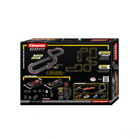 Carrera go!!! champions racing (f1 ferrari hamilton+ f1 red bull)