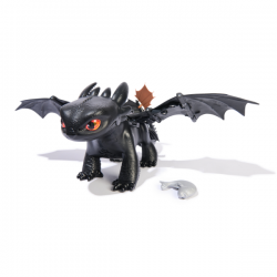 Dragón toothless interactivo doma y entrena