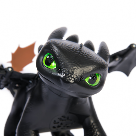 Dragón toothless interactivo doma y entrena