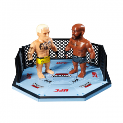 Ufc punching bag figura articulada 7.5cms + set lucha