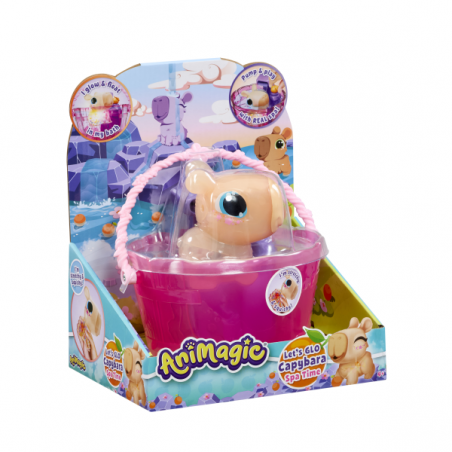 Animagic lets glo capibara spa time