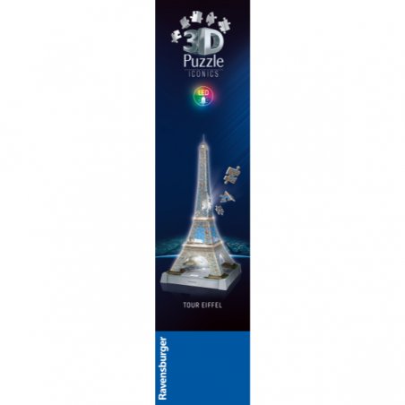 3d puzzle torre eiffel