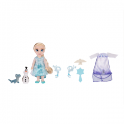 Muñeca disney frozen- set de regalo elsa 15cm