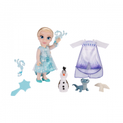 Muñeca disney frozen- set de regalo elsa 15cm