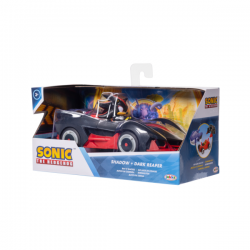Sonic de vehiculo customizable con figura extraible de 7 cm -shadow & sonic surtido.