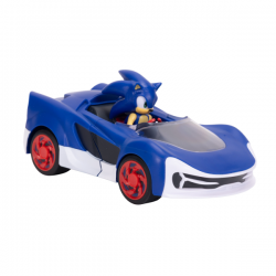 Sonic de vehiculo customizable con figura extraible de 7 cm -shadow & sonic surtido.
