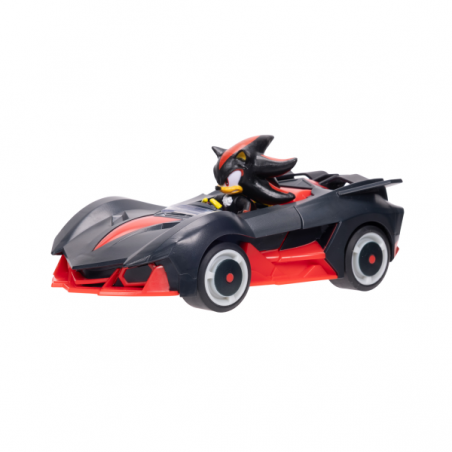 Sonic de vehiculo customizable con figura extraible de 7 cm -shadow & sonic surtido.