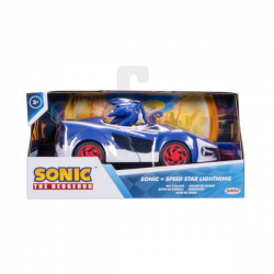Sonic de vehiculo customizable con figura extraible de 7 cm -shadow & sonic surtido.