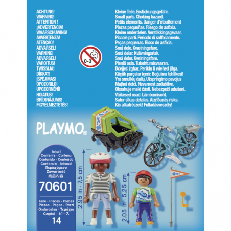 Excursion en bicicleta playmobil special plus
