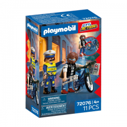 Robo de bicicleta playmobil