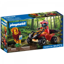 Quad todoterreno playmobil