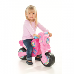 Moto molto cross rosa clasica