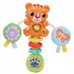 Sonajero musical baby tigre