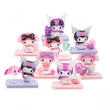 Hello kitty minibox kuromi & my melody love story