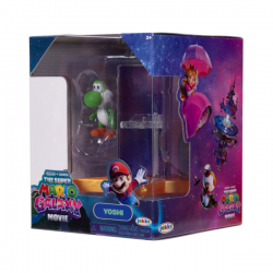 Super mario galaxy surtido figuras 4cm articuladas