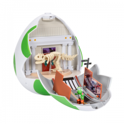 Huevo yoshi con elementos funcionales incluye figuras 4cm