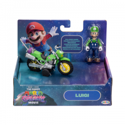 Super mario galaxy-surtido de vehículos con figura