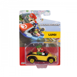 Mini kart racers coleccionables de 6cm super mario