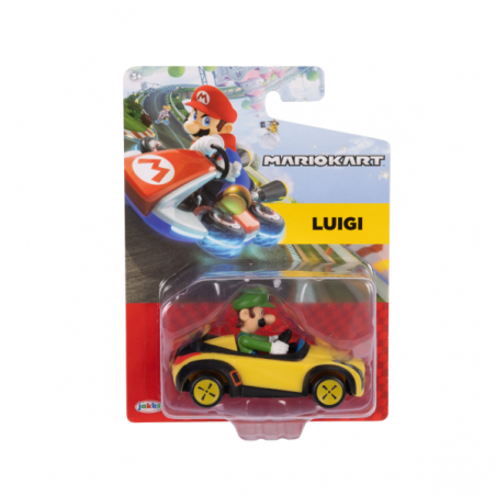 Mini kart racers coleccionables de 6cm super mario