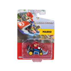 Mini kart racers coleccionables de 6cm super mario