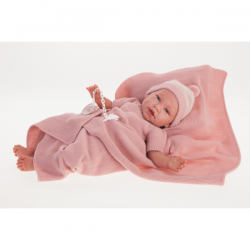 MI PRIMER REBORN DANIELA CON TOQUILLA 52 CM