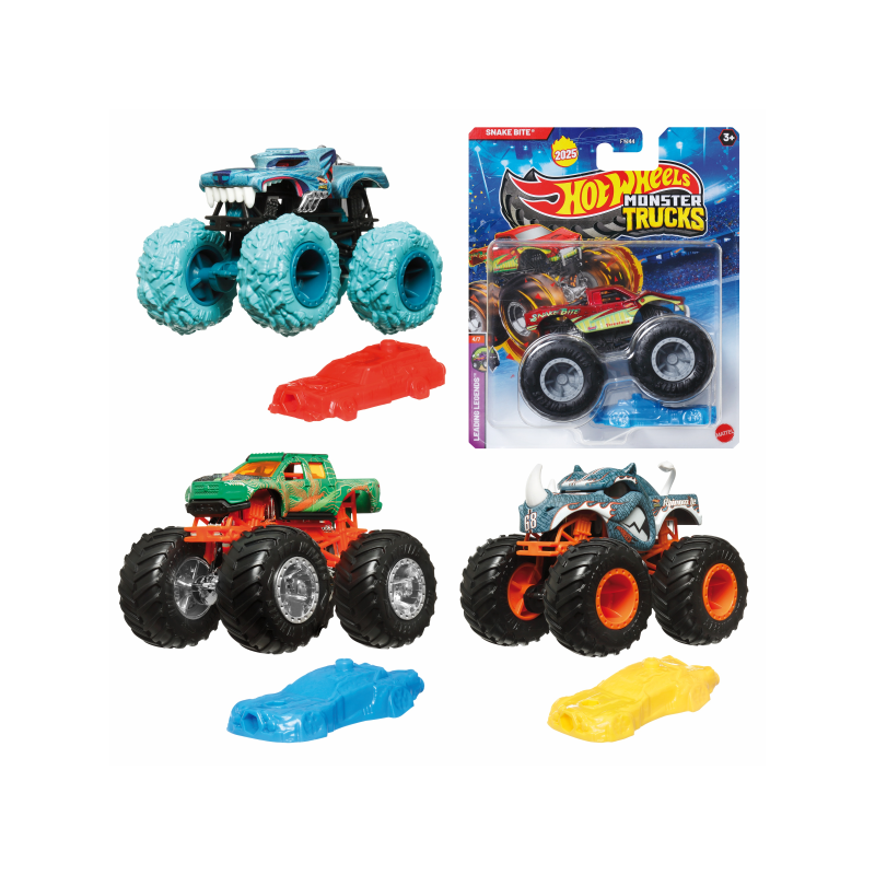 HOT WHEEL MONSTER TRUCK COCHE 1:64 SURTIDO